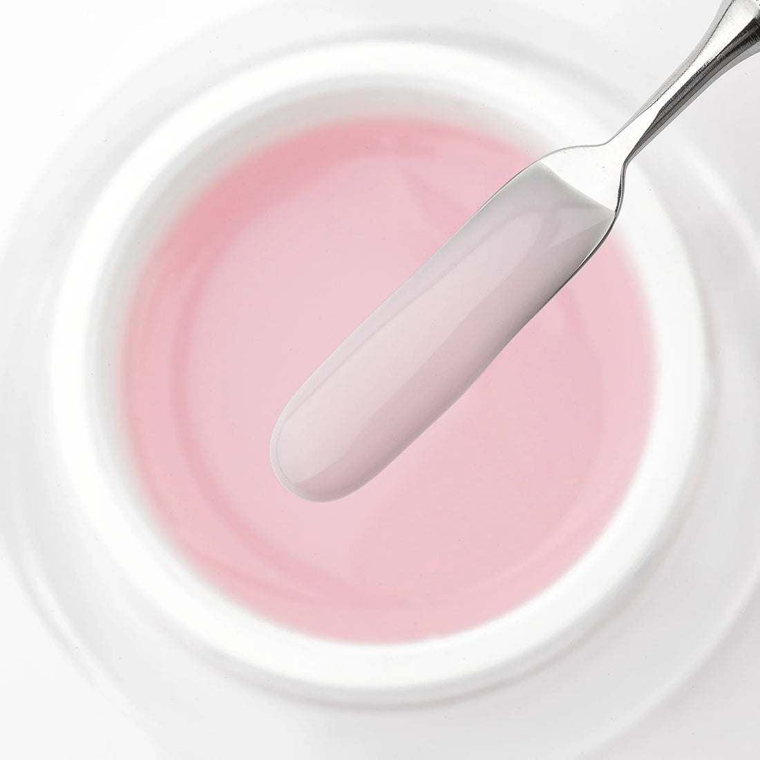 Fiber self-leveling gel